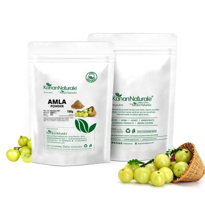 Amla powder 100gm + Soapnut(Aritha/Reetha) powder 100gm + Shikakai powder 100gm   by Kerala Naturals
