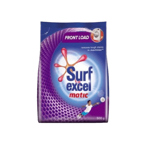 Surf Excel Detergent Powder Matic Front Load 500g