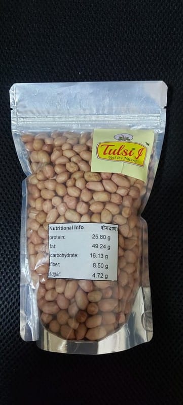 Tulsi J Raw Peanuts (1kg) | High Protein Snack | Healthy Snacking