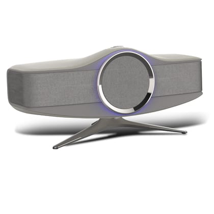 Honeywell Aviator Hi-Fi Speaker, 240W, 1MBPS+ audio codec, TypeC & Lightning Dongle, Ambient Light, Deep Bass, Bluetooth V5.3- 30m, 5 Amplification Channel, 3 Independent Sound Cavities- Grey