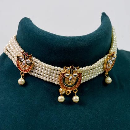 JSMorison Necklace Set  Pearl Jewelry for Women, Perfect for Weddings & Parties