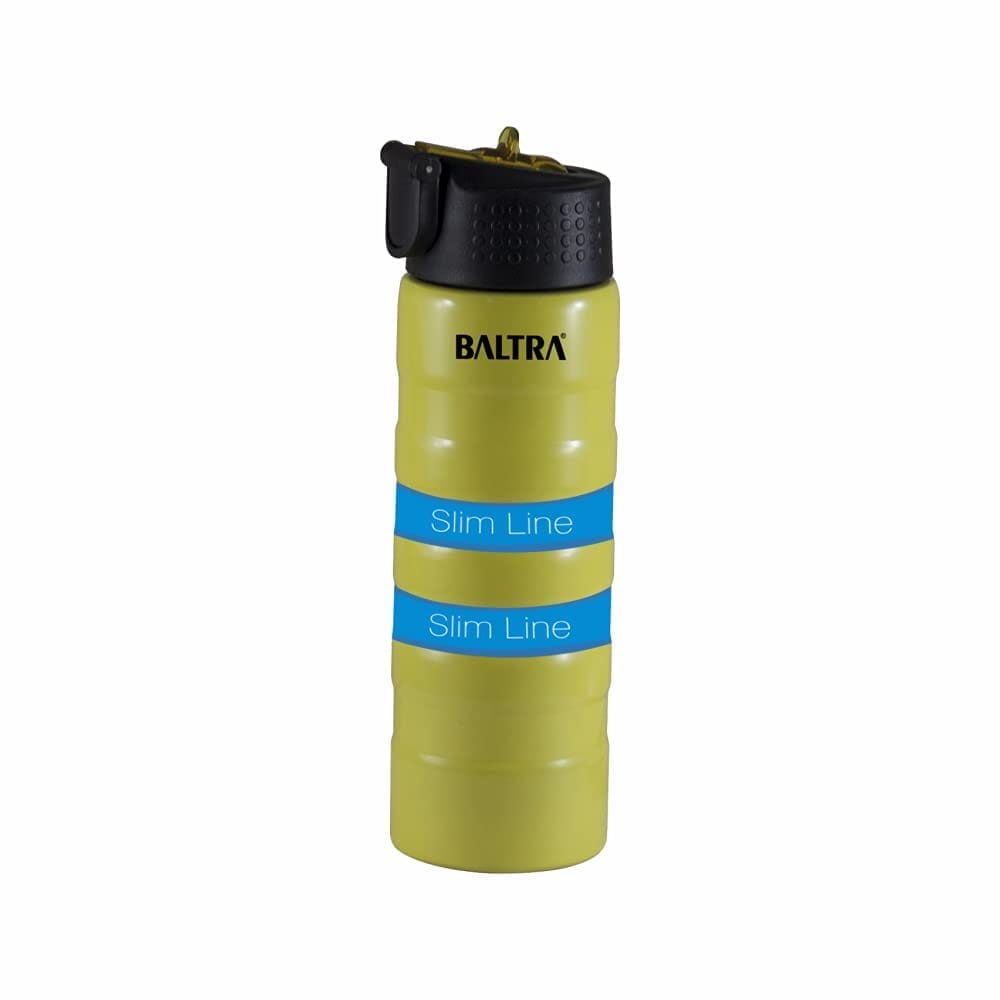 BALTRA Rigid Thermosteel Hot and Cold Water Bottle Stainless Steel Sports Vacuum Flask 650ml