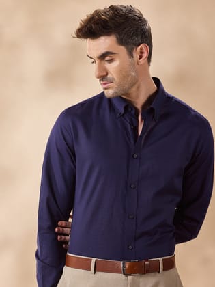 Aldeno Men Blue Casual Shirt (SYLE)-L