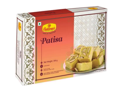 Haldiram's Patisa Packed Sweets - 500 Gm - Pack of 2
