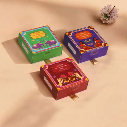 Luxury Incense Cones - Pack of 3-Guggal / Loban / Rose