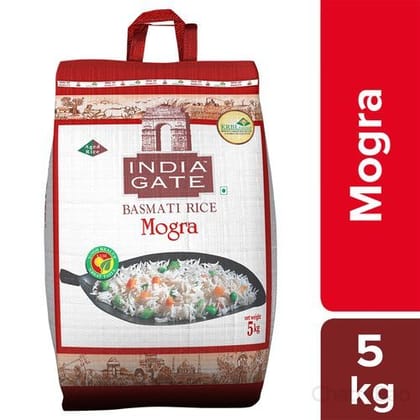 India Gate Basmati Rice - Mini Mogra 5 Kg