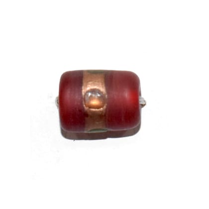 Handmade Fancy Lampwork Glass Beads For Jewelry Making Necklace , Earring and Bracelet (Tube) SFL-503-Per Packet 25 Pcs / 15X12 MM