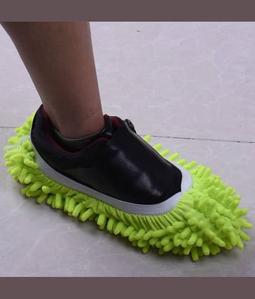 Solid Dust Cleaner House Bathroom Floor Shoes Cover lazy Cleaning Mop Slipper