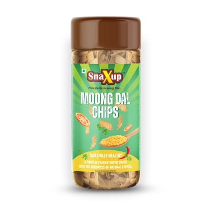 SnaXup Moong Dal Chips 80Gm