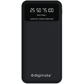 DG-PB-1004 10000mAh Power Bank  22.5W Fast Charging  LED Display  Dual Input  Type-C Output  Black
