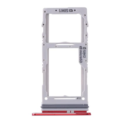 Sim Card Holder Tray for Samsung Galaxy S20 Plus Red