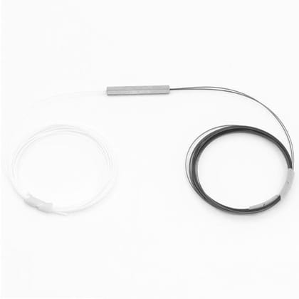 PLC 2x4 Bare Fiber Splitter,Mini Optic Steel Tube, Single Mode Without Connector for FTTH and CATV Networks PLC 2x4 Bare Fiber Splitter,Mini Optic Steel Tube, Single Mode Without Connector for FTTH and CATV Networks