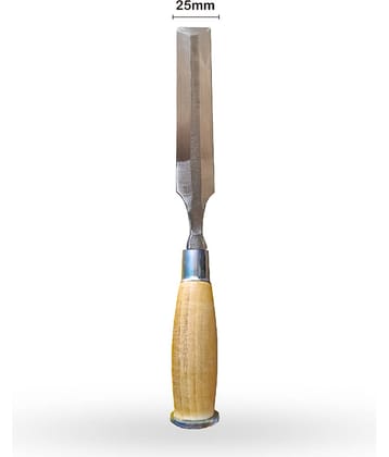 Bevellee 25mm Bevelled Edge Chisel With Wooden Handle Wood Chisel