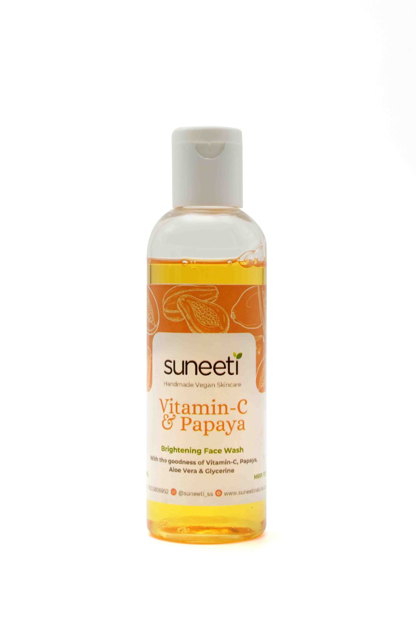 Vitamin C & Papaya Brightening Face Wash 100ml