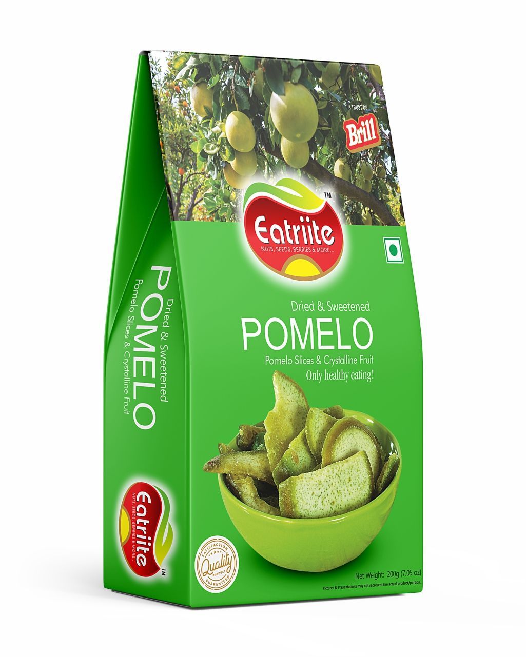 Eatriite Dried & Sweetened Exotic Pomelo Dried Pomelo, 200 gm