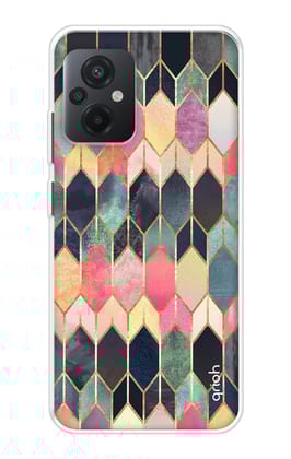 Shimmery Pattern Soft Cover for Poco M5