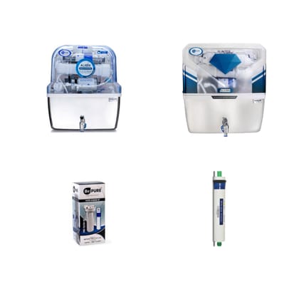 Bepure Alken Annual Filter Change Kit ( RO or UV) + RO Membrane-Filter Kit with Post Carbon Cartridge