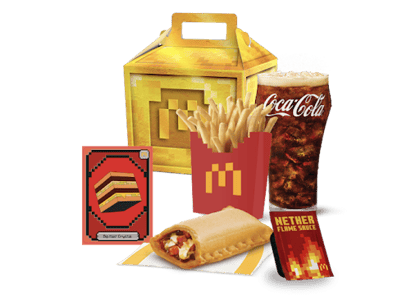 Minecraft Movie Meal - Pizza McPuff