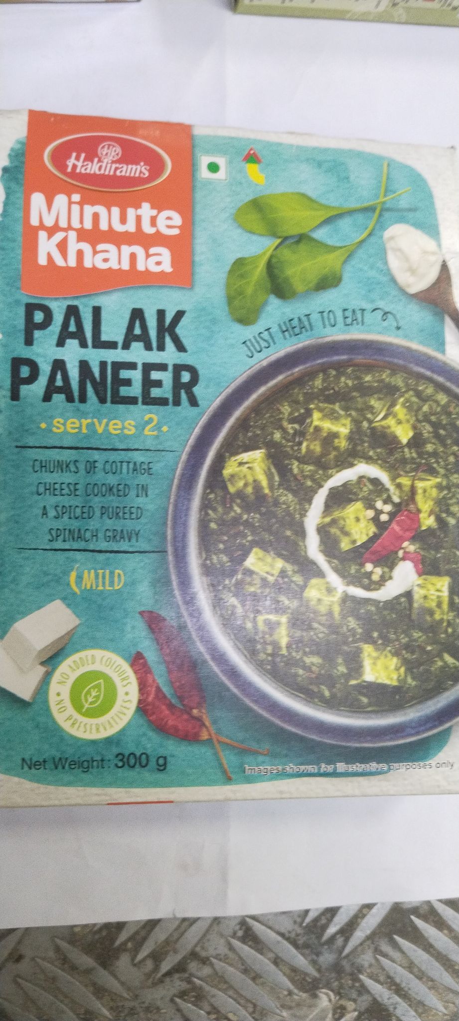 Haldiram's Minute Khana Palak Paneer 