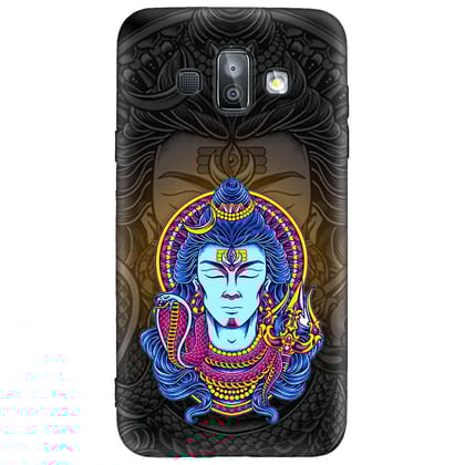 Mahadev  Samsung J7 DUO Premium Embossed Mobile cover