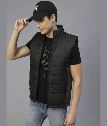 Rigo - Black Polyester Regular Fit Men's Quilted & Bomber Jacket ( Pack of 1 )