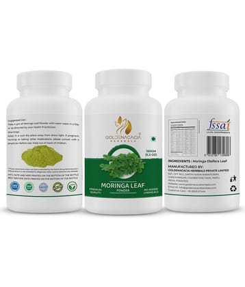 GOLDENACACIA HERRBALS Moringa Leaf Powder 150g Powder 1 gm