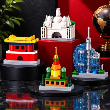 The Asian Landmarks Set (4 in 1 Set)