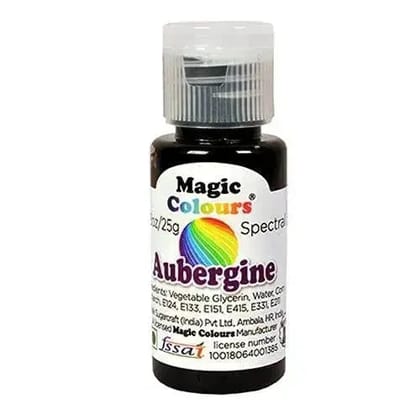 Magic Colours Spectral Mini Edible Gel Colours Aubergine
