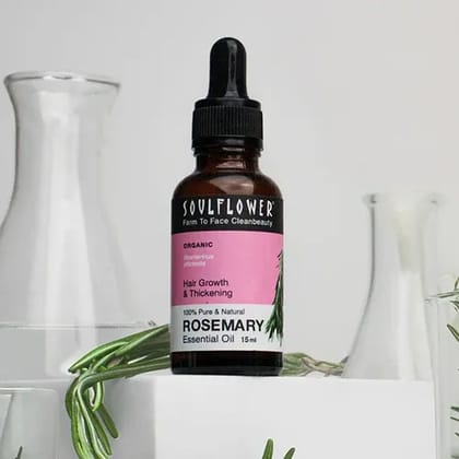 Clinically Proven Rosemary Essential Oil for Hair Growth 15 ml