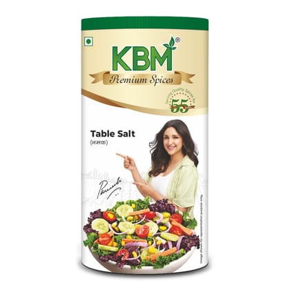 KBM Premium Spices Table Salt, 200 gm Sprinkler