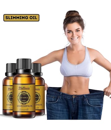 Phillauri Fat Loss Oil Ginger Weight Loss Oil Shaping & Firming Oil 90 mL Pack of 3