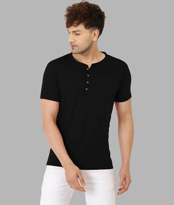 Leotude Pack of 1 Cotton Blend Regular Fit Men's T-Shirt ( Navy )