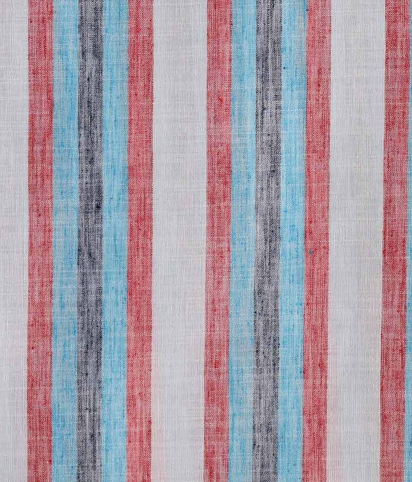 British Terminal Multi Linen Blended Unstitched Shirt pc