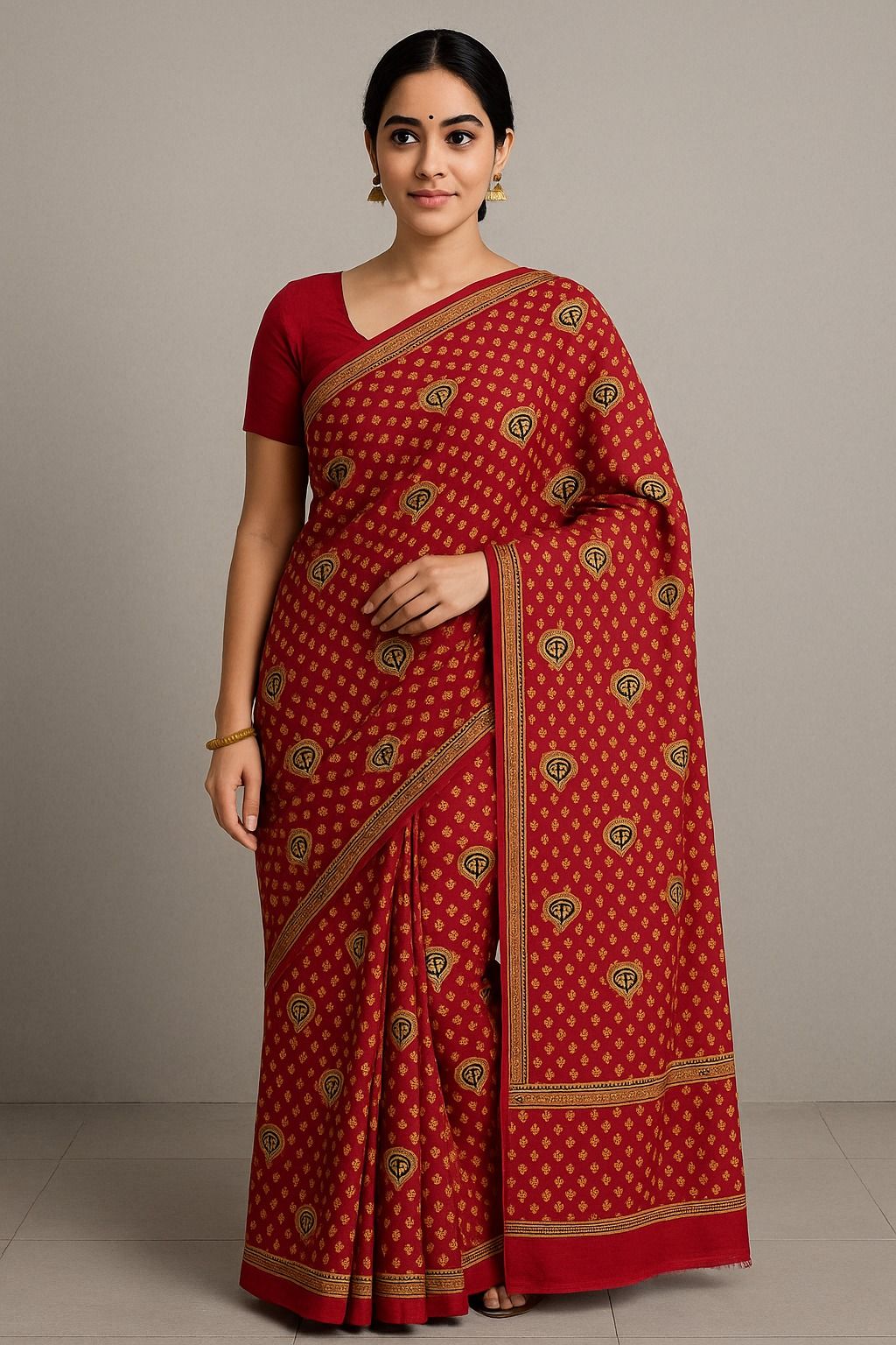 Cotton fancy Sarees