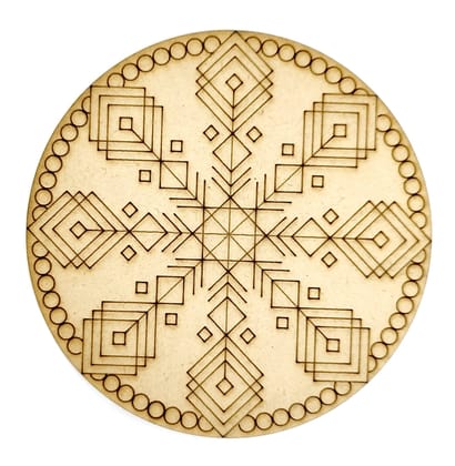 Brand Zero Pre Marked MDF Base - Design 2018 - Select Your Preference Of Size & Thickness