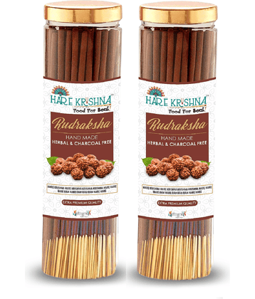 Hare Krishna Incense Stick Aroma,Exotic 200 gm ( Pack of 2 )