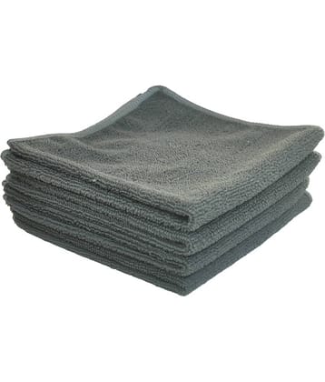 PROGIENCE Microfiber Cleaning Cloths,40x40cms 250GSM Multi-Colour! Highly Absorbent, Lint and Streak Free, Multi -Purpose Wash Cloth for Kitchen, Car, Window, Stainless Steel, silverware.(PACK OF 4)