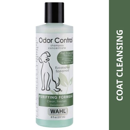 Wahl Odor Control Eucalyptus Spearmint Shampoo for Dogs Wahl Odor Control Eucalyptus Spearmint Shampoo for Dogs - 300mL Wahl Odor Control Eucalyptus Spearmint Shampoo for Dogs Wahl Odor Control Eucalyptus Spearmint Shampoo for Dogs - 300mL