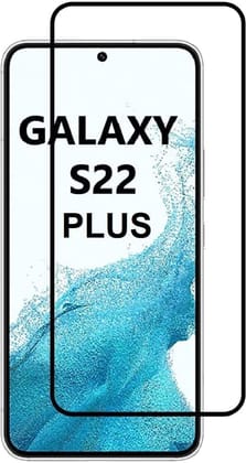 PLUGTECH Advanced Tempered Glass With Anti-Explosion 9H Hardness Edge-To-Edge Coverage Screen Guard for SAMSUNG S22 PLUS
