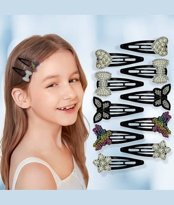 LYKAA Multi Tic Tac Clip ( Pack of 10 )