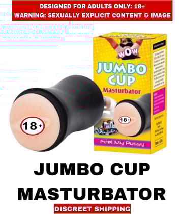 JUMBO CUP MASTURBATOR for MEN by GETSETWILD