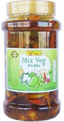 Y Not Mix Veg Pickle - 180 gm - One plastic jar