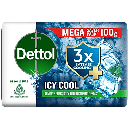 Dettol Icy Cool Soap 100 Gms