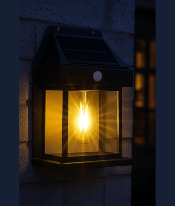 ZESTRUM 5W Solar Outdoor Wall Light ( Pack of 1 )
