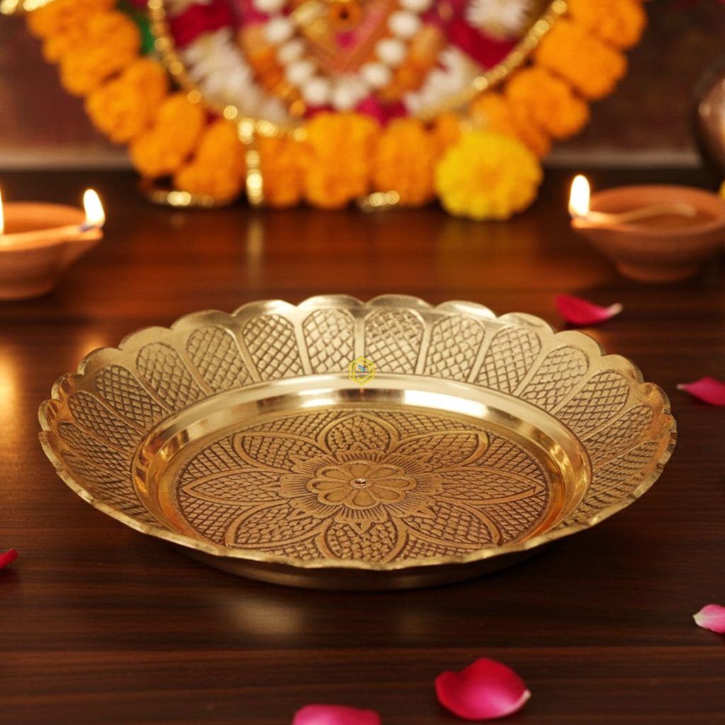 Brass Tortoise Plate No. 5.5 (ZMAS186 J)