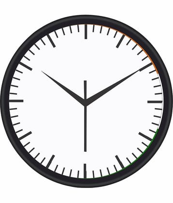 Trendy Homes Circular Analog Wall Clock