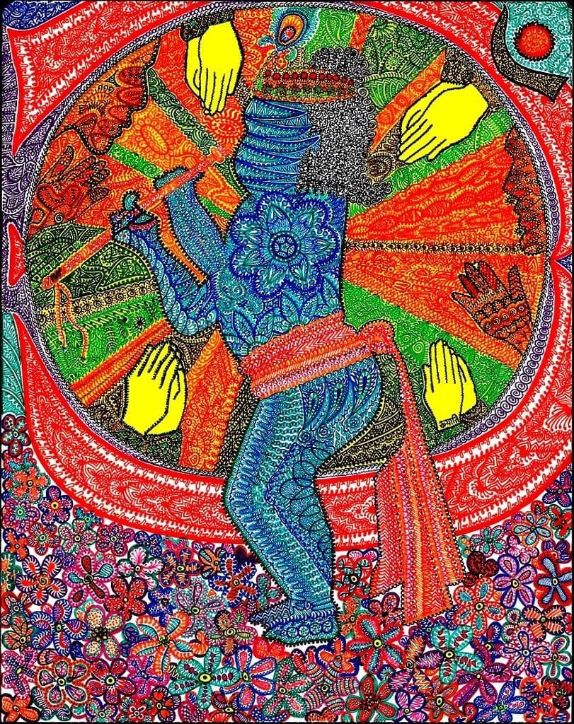 Krishna and His devotees - Pooja Needs | Buy online on ZillyBuy