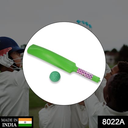 Plastic Cricket Bat and Ball Toy for Kids