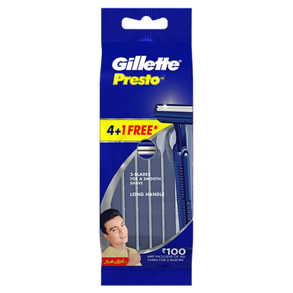 Gillette 3 Presto, 5 Pcs