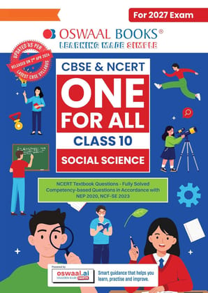 OSWAAL CBSE AND NCERT ONE FOR ALL SOCIAL SCIENCE CLASS 10 FOR 2027 EXAMS || WITH LATEST CBSE SYLLABUS ||-OSSST10ON